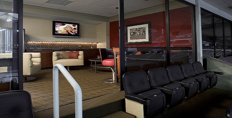 Atlanta Falcons Renditions of New Stadium Luxury Suites